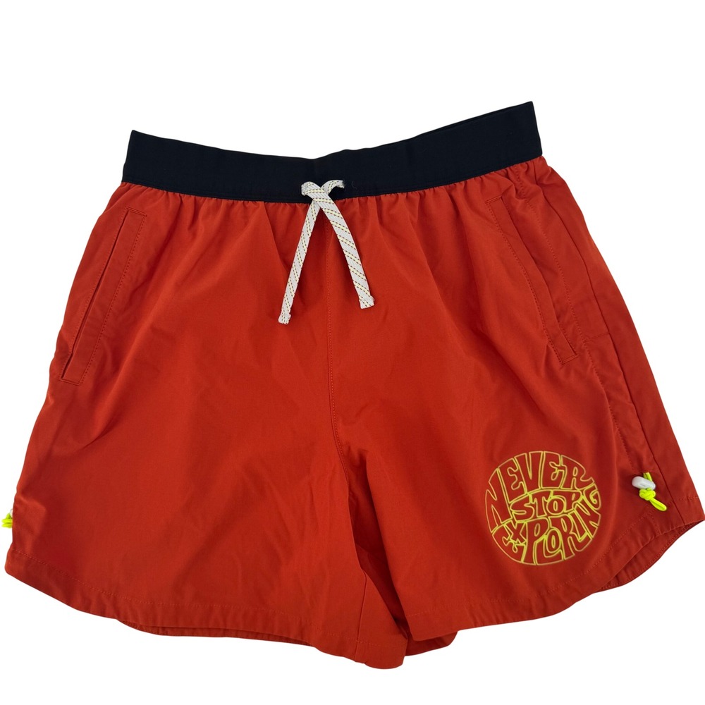 The North Face Womens Trailwear Shorts Orange Never Stop Exploring Medium